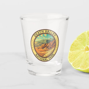 Verre A Shot Parc national de Death Valley Art Vintage voyage