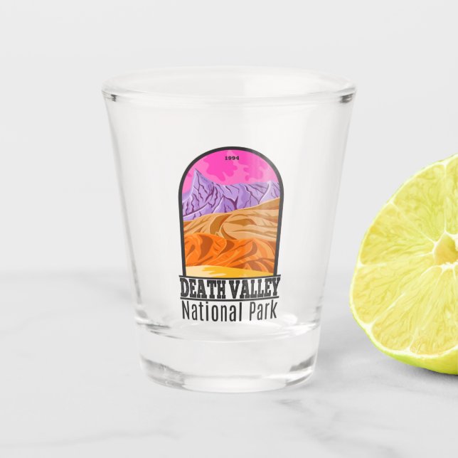 Verre A Shot Parc national de Death Valley Dunes de sable Vinta (Devant)