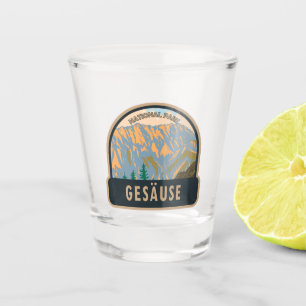 Verre A Shot Parc national de Gesause Autriche Vintage