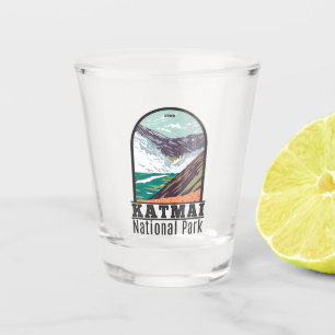 Verre A Shot Parc national de Katmai Dix mille fumeurs Vintages