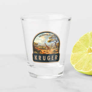 Verre A Shot Parc national de Kruger Afrique du Sud Giraffe Vin