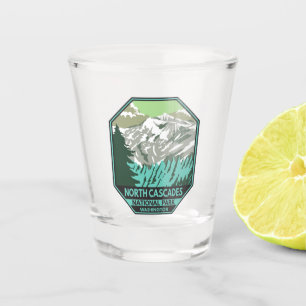 Verre A Shot Parc national de North Cascades Goode Mountain Ret