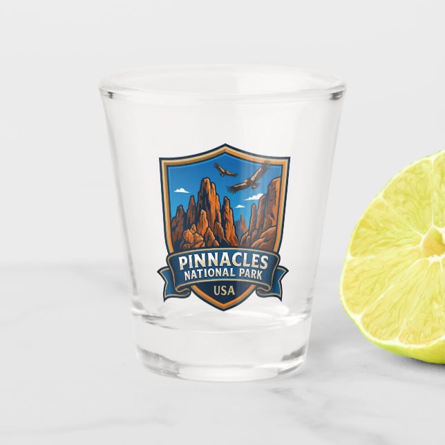 Verre A Shot Parc national de Pinnacles USA (Devant)