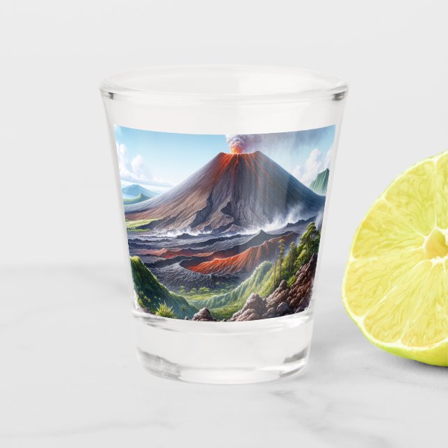 Verre A Shot Parc national des volcans d'Hawaii (Devant)