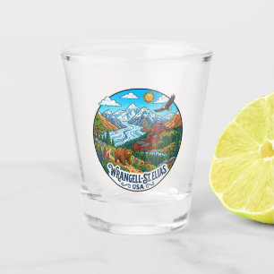 Verre A Shot Parc national et réserve de Wrangell – St. Elias É