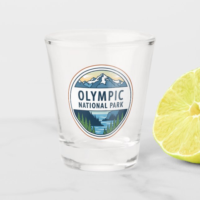 Verre A Shot Parc national olympique de Washington (Devant)