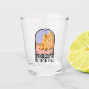 Verre A Shot Parc national Theodore Roosevelt Dakota du Nord