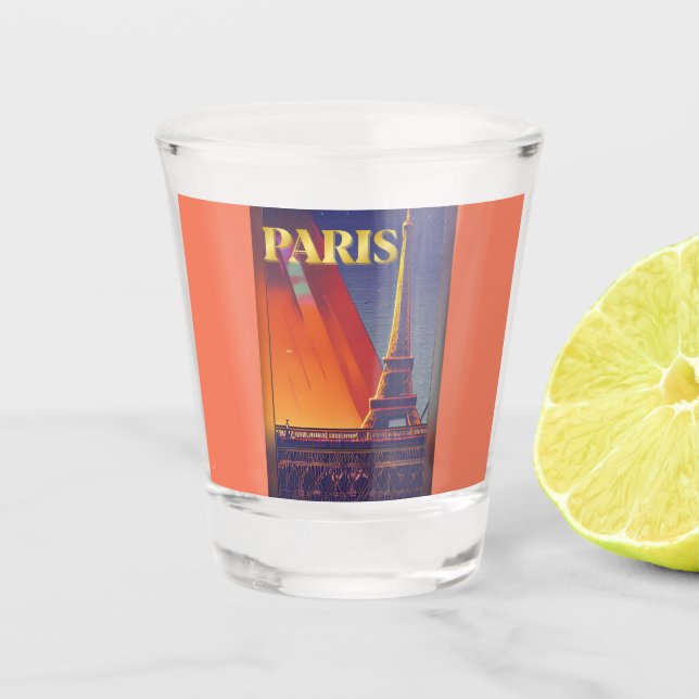Verre A Shot Paris (Devant)