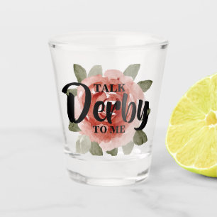 Verre A Shot Parle Derby à Moi Floral