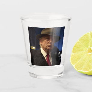 Verre A Shot Parrain de l'Amérique Don J. Trump