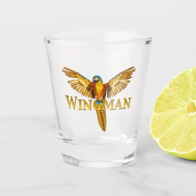 Verre A Shot Parrot Wingman (Devant)