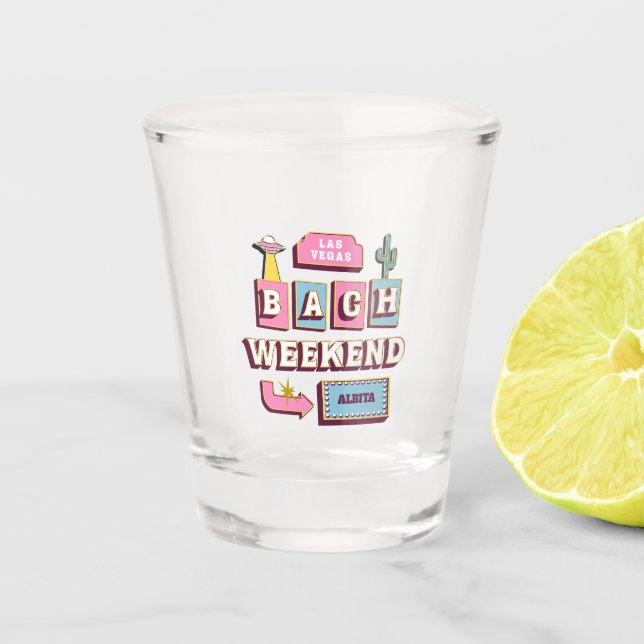 Verre A Shot parti bachelorette de las vegas nevada (Devant)