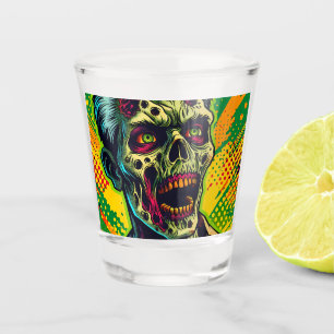 Verre A Shot Parti d'Halloween Zombie éffrayant