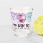 Verre A Shot Parties scintillant branchée Disco Bride Era Bache<br><div class="desc">Célébrez la future mariée avec ces lunettes de parties scintillant à la disco "in my bride era" ! Customisez avec vos propres détails.</div>