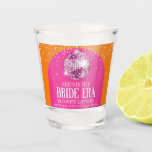 Verre A Shot Parties scintillant branchée Disco Bride Era Bache<br><div class="desc">Célébrez la future mariée avec ces lunettes de parties scintillant à la disco "in my bride era" ! Customisez avec vos propres détails.</div>