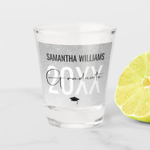 Verre A Shot Parties scintillant moderne en argent Catégorie