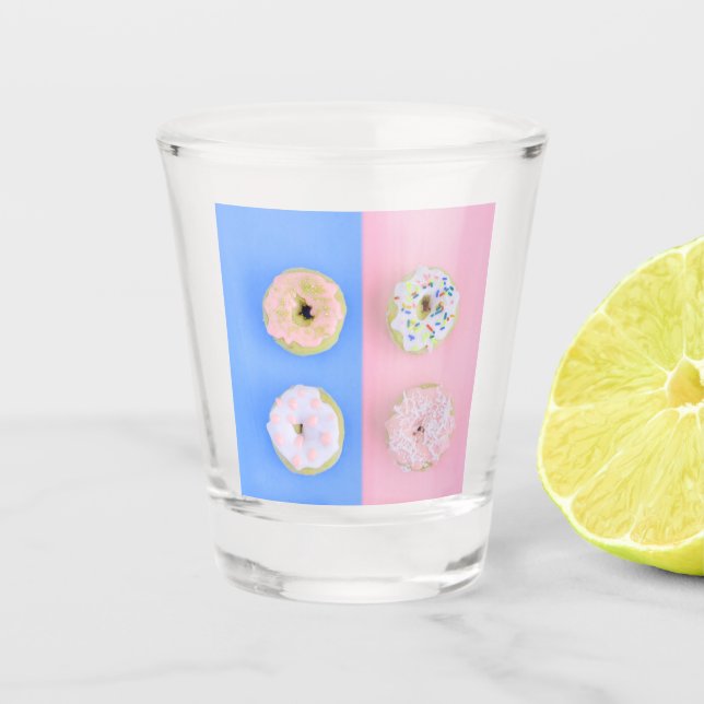 Verre A Shot Pâte aux noix de Doughut (Devant)
