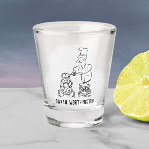 Verre A Shot Pâtissiers, fabrication de gâteaux et boulangerie.