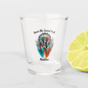 Verre A Shot Patrimoine indigène Touch sauvage