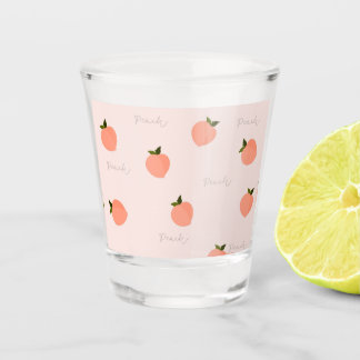 Verre A Shot Pêcher pêche