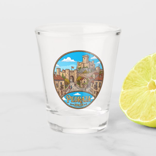Verre A Shot Pedraza Espagne (Devant)