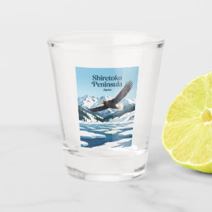 Verre A Shot Péninsule de Shiretoko Japon
