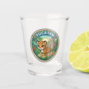 Verre A Shot Péninsule du Yucatán MEXIQUE