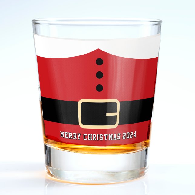 Verre A Shot Père Noël (Santa Claus Merry Christmas Shot Glass
)