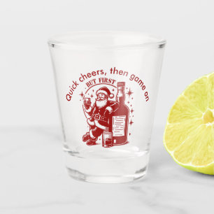Verre A Shot Père Noël sait garder un secret 2