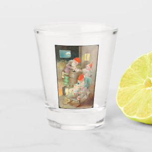 Verre A Shot Père Noël suédoise de Noël (par Jenny Nyström)