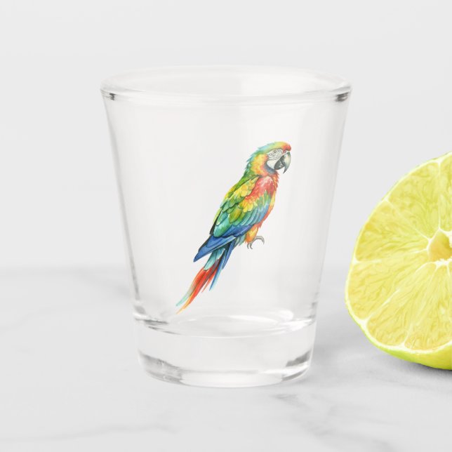 Verre A Shot Perroquet (Devant)