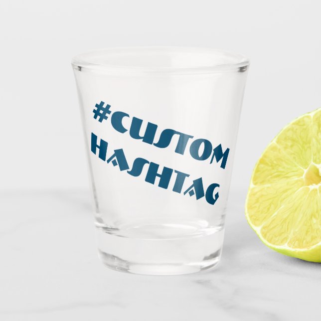 Verre A Shot #Personnalisé (Devant)