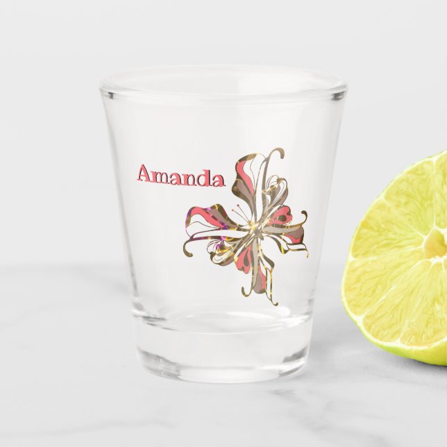 Verre A Shot personnalisé, fête, enterrement de vie de jeune fi (Devant)