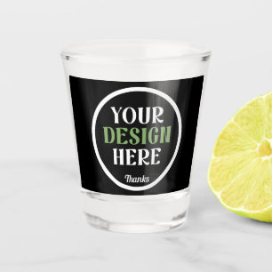 Verre A Shot personnalisé, unique, élégant & minimaliste kiss h