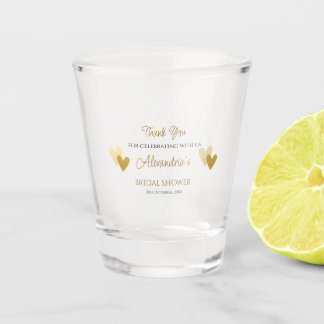 Verre A Shot Personnalisez Remerciements pour Enterrement de Vi