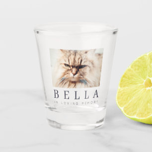 Verre A Shot Pet Memorial Modern Simple Chic Family Photo