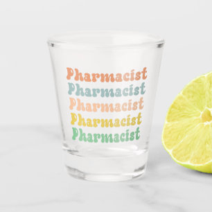 Verre A Shot Pharmacien Retro Super