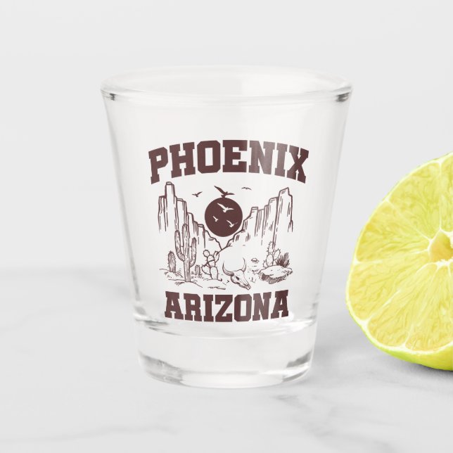 Verre A Shot Phoenix, Arizona (Devant)