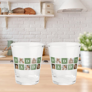 Verre A Shot Photo de collection moderne et cadeau de Fête des 