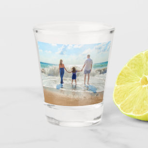 Verre A Shot Photo de Custom - Your Own Design - Summer - Famil