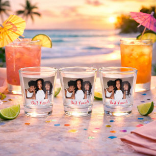 Verre A Shot Photo des meilleurs amis