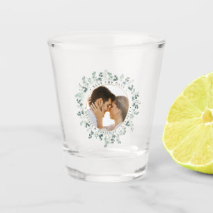 Verre A Shot Photo Personnalisée Mariage Eucalyptus Enregistrer