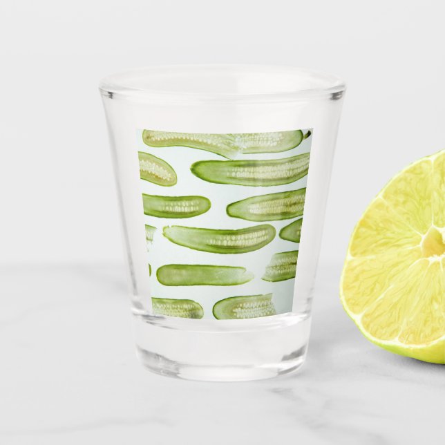 Verre A Shot Picks Green (Devant)