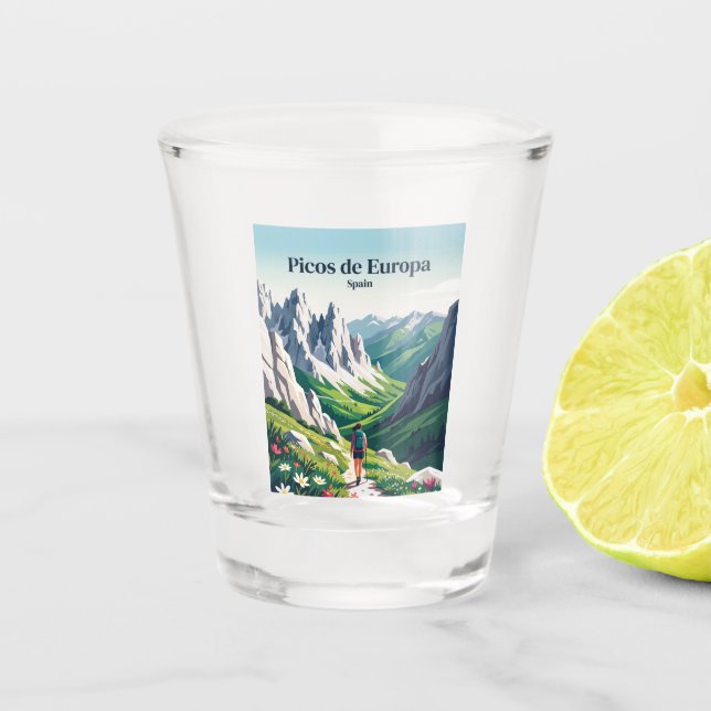 Verre A Shot Picos de Europa Espagne (Devant)