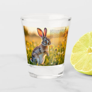 Verre A Shot Pied de lapin chanceux