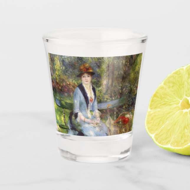 Verre A Shot Pierre-Auguste Renoir - Dans les Roses (Devant)