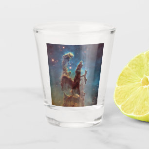 Verre A Shot Piliers de création, Aigle Nebula Hubble Space