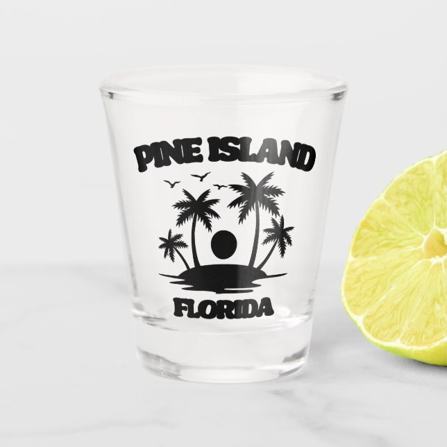Verre A Shot Pine Island Floride (Devant)