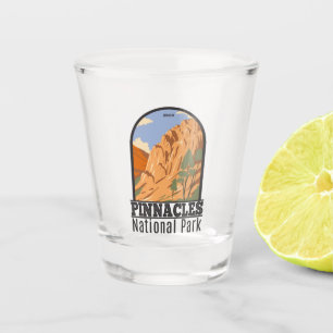 Verre A Shot Pinnacles National Park Californie Vintage
