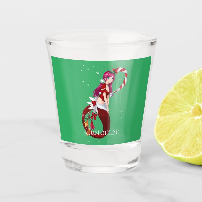 Verre A Shot Pixie de Noël Mermaid Thunder_Cove (Devant)